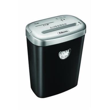 Fellowes Powershred 53C, musta, 23 l, CD-levyjen murskaaminen, Luottokorttien murskaus, Paperinkäsittely vakio/tulostus 10 arkkia/kerta, Cross-Cut Shredder