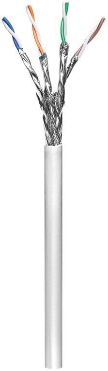 CAT 6 verkkokaapeli, S/FTP (PiMF), harmaa
