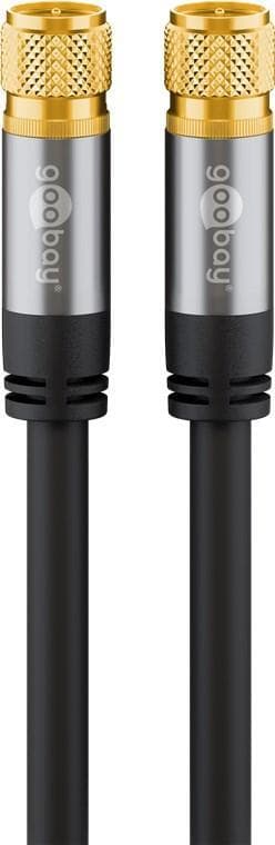 SAT-antennkabel (135 dB), 4x skärmad