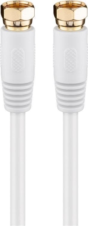 Goobay SAT-antennikaapeli (80 dB), 2x suojattu