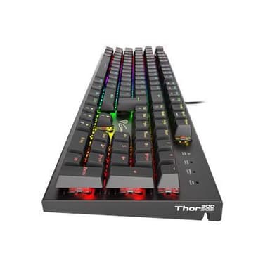 Genesis Thor 300 RGB, pelinäppäimistö, RGB LED -valo, US, musta, USB 2.0