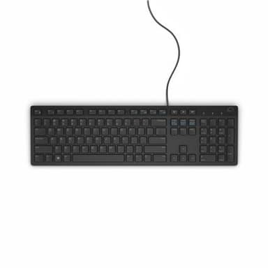 Dell KB216 vakio, langallinen, näppäimistöasettelu venäjä, musta, venäjä, numeronäppäimistö, 503 g