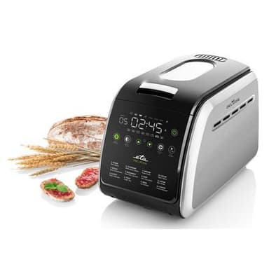 ETA Leipäkone Delicca II ETA714990030 Teho 850 W, Ohjelmien määrä 12, Näyttö Kyllä, Musta/Ruostumaton teräs