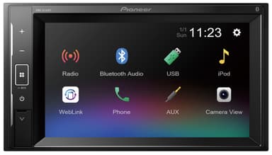 Pioneer DMH-A240BT Multimediasoitin Bluetoothilla