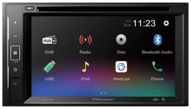 Pioneer AVH-A240DAB - CD/DAB+/Bluetooth ja kosketusnäyttö