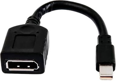 HP Single miniDP-to-DP -sovitinkaapeli, DisplayPort, Mini DisplayPort, Naaras, U