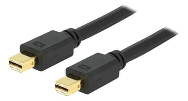 DeLOCK miniDisplayPort -kaapeli, mini ha - mini ha, 2 m, musta