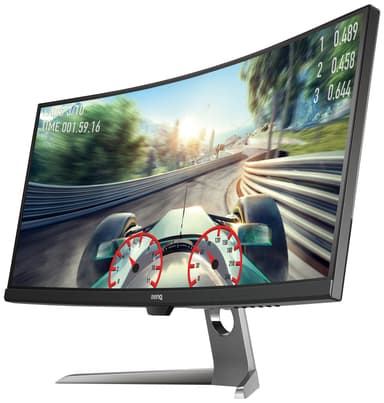 BenQ EX3501R 35" kaareva HDR-pelinäyttö (harmaa)