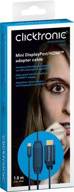 Mini DisplayPort/HDMIâ„¢ -sovitinkaapeli