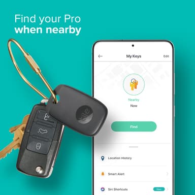 Tile Pro (2022) paikannin, 1 kpl (musta)