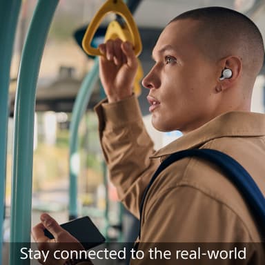 Sony LinkBuds täysin langattomat in-ear kuulokkeet (valkoinen)