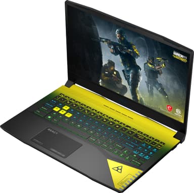 MSI Crosshair Rainbow Six Extraction edition i9-12/32/1000/3070/165Hz 15.6" pelikannettava