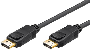 Goobay DisplayPort-liitäntäkaapeli 1.2 VESA, kullattu