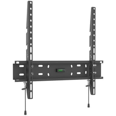 Barkan Spring Lock Flat/ Kaareva TV-seinäteline E30 Seinäteline, Kiinteä, 29-65", Enimmäispaino (kapasiteetti) 50 kg, musta