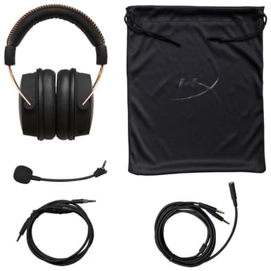 HyperX Cloud Alpha pelikuulokkeet Champ. Gold. Edt.