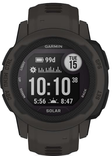 Garmin Instinct 2S Solar ulkoilukello (grafiitti)