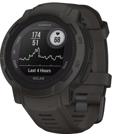 Garmin Instinct 2 Solar ulkoilukello (grafiitti)