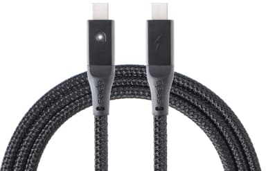 apias Smart USB-C - USB-C latauskaapeli 2 m (musta)