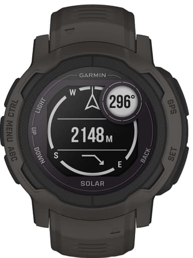 Garmin Instinct 2 Solar ulkoilukello (grafiitti)
