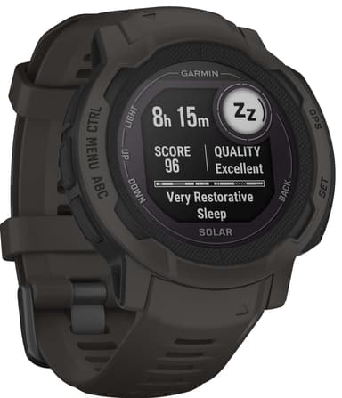 Garmin Instinct 2 Solar ulkoilukello (grafiitti)