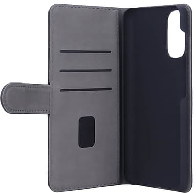 Gear Motorola G71 lompakkokotelo (musta)