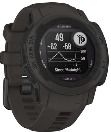 Garmin Instinct 2S Solar ulkoilukello (grafiitti)