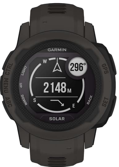 Garmin Instinct 2S Solar ulkoilukello (grafiitti)