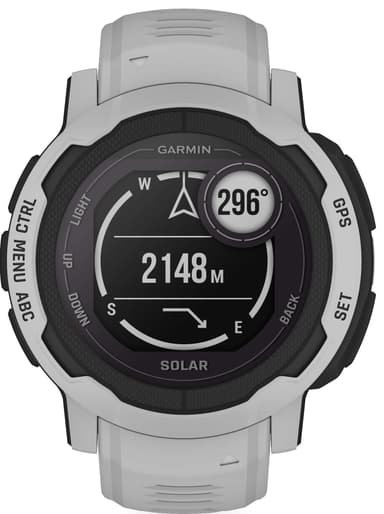 Garmin Instinct 2 Solar ulkoilukello (harmaa)
