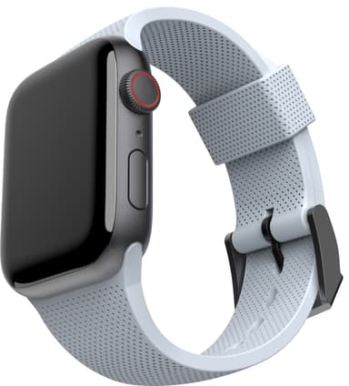 U by UAG Aurora Apple Watch 42/44/45 mm silikoniranneke (v. sininen)