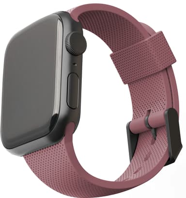 U by UAG Aurora Apple Watch 42/44/45 mm silikoniranneke (ruusu)
