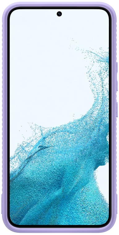 Samsung S22 suojakuori jalustalla (laventeri)