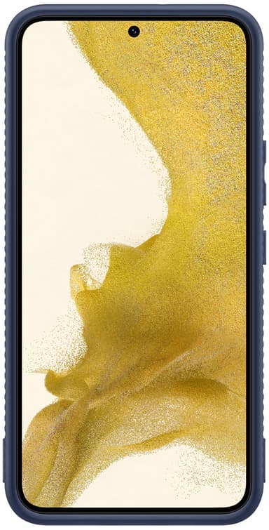 Samsung S22 suojakuori jalustalla (tummansininen)
