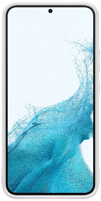 Samsung S22 Plus suojakuori jalustalla (valkoinen)