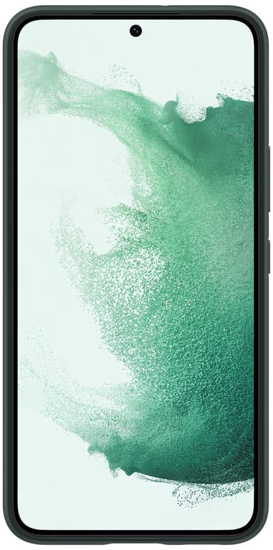 Samsung S22 silikonikuori (vihreä)