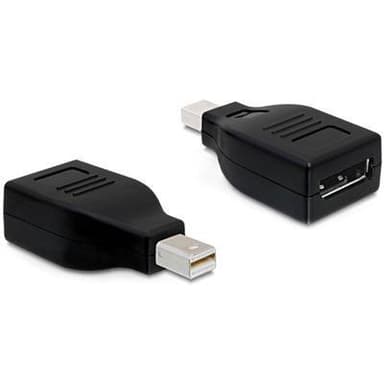 DeLOCK Mini DisplayPort - DisplayPort, musta