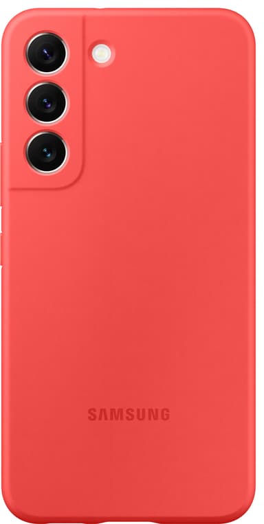 Samsung S22 silikonikuori (koralli)