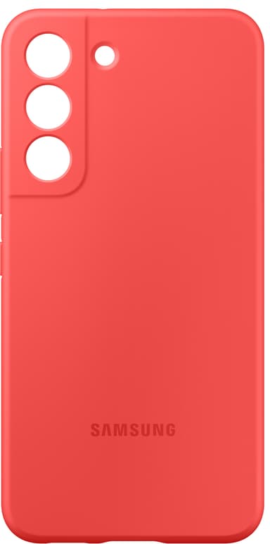 Samsung S22 silikonikuori (koralli)
