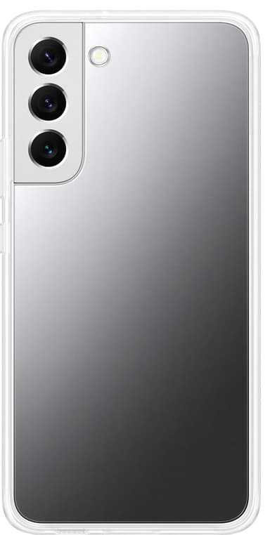 Samsung S22+ kehystetty suojakuori (läpinäkyvä)