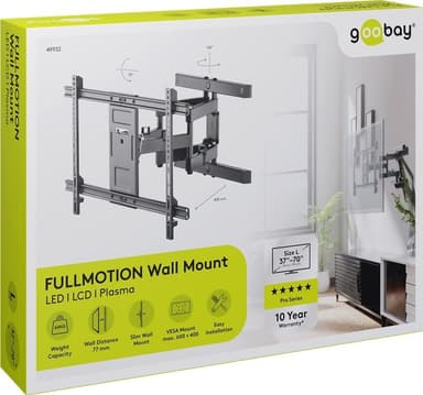 Goobay TV-seinäteline Pro FULLMOTION (L)