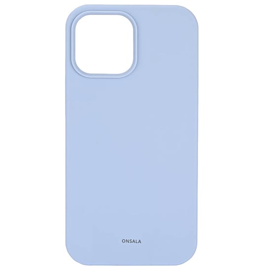 Onsala iPhone 13 Pro Max silikoninen suojakuori (vaaleansininen)