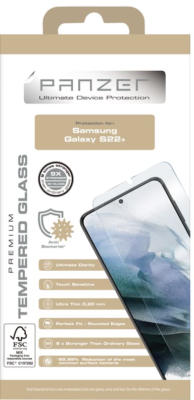 Panzer Samsung Galaxy S22 Plus näytönsuoja