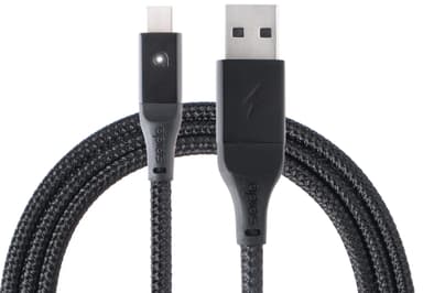 apias Smart USB - USB-C latauskaapeli 2 m (musta)
