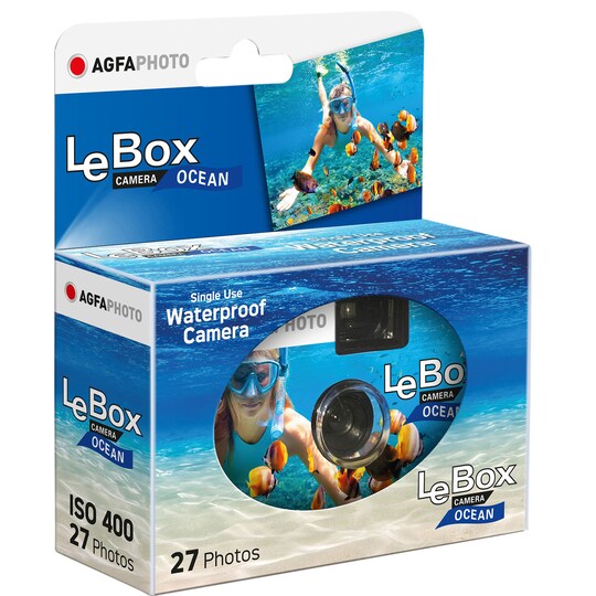 Agfaphoto LeBox Ocean analoginen kertakäyttökamera