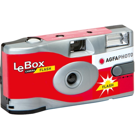 Agfaphoto LeBox Flash analoginen kertakäyttökamera
