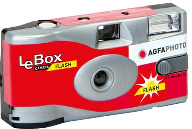 Agfaphoto LeBox Flash analoginen kertakäyttökamera