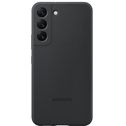 Samsung S22 silikonikuori (musta)
