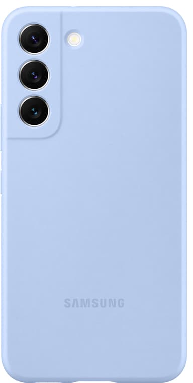Samsung S22 silikonikuori (taivaansininen)
