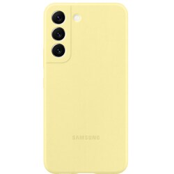 Samsung S22 silikonikuori (keltainen)