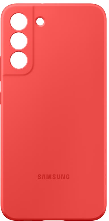 Samsung S22 Plus silikonikuori (koralli)