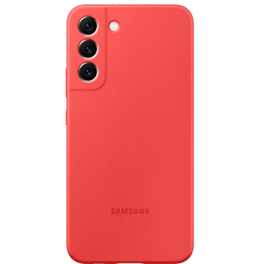 Samsung S22 Plus silikonikuori (koralli)